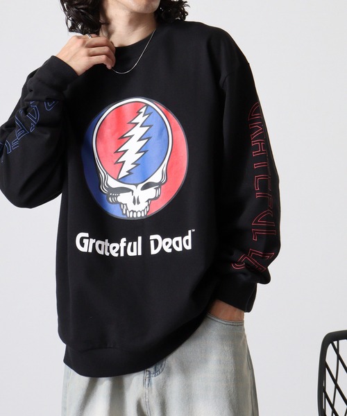 Grateful Dead（グレイトフルデッド）の「WS select Grateful Dead 長袖スウェットシャツ（スウェット・メンズ・ブラック系2/チャコールグレー/ブラック系1/ブラック系3/グレー系その他・L/M）」の11枚目の写真