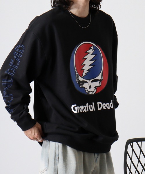 Grateful Dead（グレイトフルデッド）の「WS select Grateful Dead 長袖スウェットシャツ（スウェット・メンズ・ブラック系2/チャコールグレー/ブラック系1/ブラック系3/グレー系その他・L/M）」の13枚目の写真