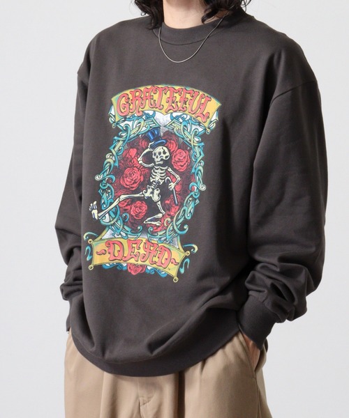 Grateful Dead（グレイトフルデッド）の「WS select Grateful Dead 長袖スウェットシャツ（スウェット・メンズ・ブラック系2/チャコールグレー/ブラック系1/ブラック系3/グレー系その他・L/M）」の20枚目の写真