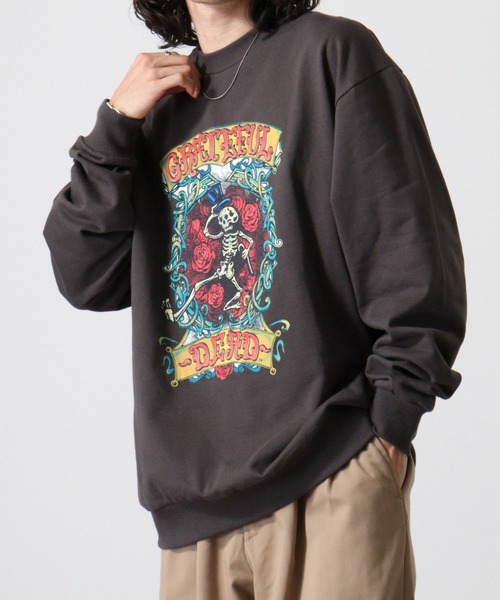 Grateful Dead（グレイトフルデッド）の「WS select Grateful Dead 長袖スウェットシャツ（スウェット・メンズ・ブラック系2/チャコールグレー/ブラック系1/ブラック系3/グレー系その他・L/M）」の22枚目の写真