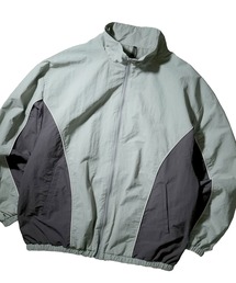 おしゃれスタ（オシャレスタ）の「side switch nylon jacket/サイド切り替えナイロンジャケット【IR】（ナイロンジャケット）」