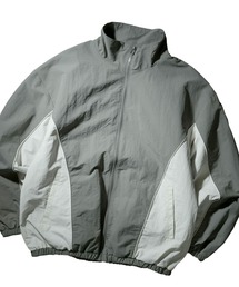 おしゃれスタ（オシャレスタ）の「side switch nylon jacket/サイド切り替えナイロンジャケット【IR】（ナイロンジャケット）」