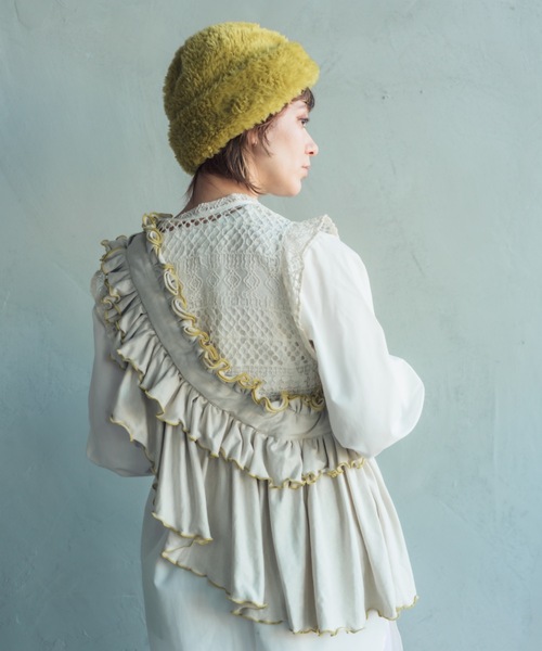 ORIENT(オリエント)の「マルモコ(ハット・レディース・アイボリー/ブラック/グリーン/ブラウン/オレンジ/イエロー/ベージュ・FREE)」の22枚目の写真