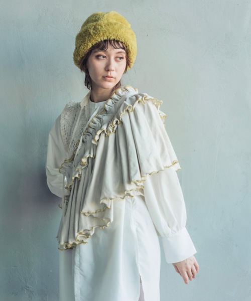 ORIENT(オリエント)の「マルモコ(ハット・レディース・アイボリー/ブラック/グリーン/ブラウン/オレンジ/イエロー/ベージュ・FREE)」の18枚目の写真