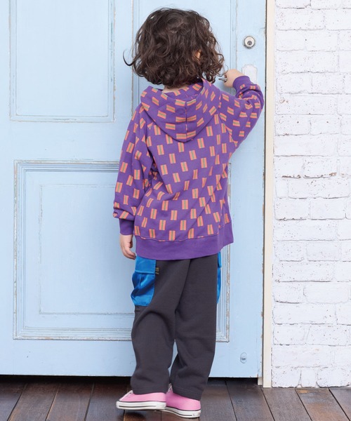 HOGAN RANCH WEAR（ホーガンランチウエア）の「ソウガラパーカー【セットアップ可能】（パーカー・キッズ・ブラック/パープル/ホワイト/ブラウン・150/140/130/120/110/100/95/90/80）」の19枚目の写真