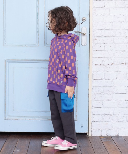 HOGAN RANCH WEAR（ホーガンランチウエア）の「ソウガラパーカー【セットアップ可能】（パーカー・キッズ・ブラック/パープル/ホワイト/ブラウン・150/140/130/120/110/100/95/90/80）」の20枚目の写真