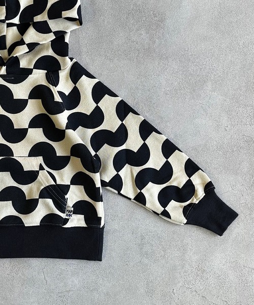 HOGAN RANCH WEAR（ホーガンランチウエア）の「ソウガラパーカー【セットアップ可能】（パーカー・キッズ・ブラック/パープル/ホワイト/ブラウン・150/140/130/120/110/100/95/90/80）」の7枚目の写真