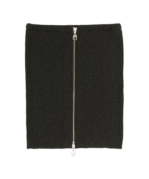 ALEXIA STAM（アリシアスタン）の「Glitter Knit Bustier /ラメニットビスチェ（ベスト・レディース・シルバー/ブラック・FREE）」の14枚目の写真