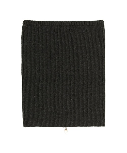 ALEXIA STAM（アリシアスタン）の「Glitter Knit Bustier /ラメニットビスチェ（ベスト・レディース・シルバー/ブラック・FREE）」の15枚目の写真