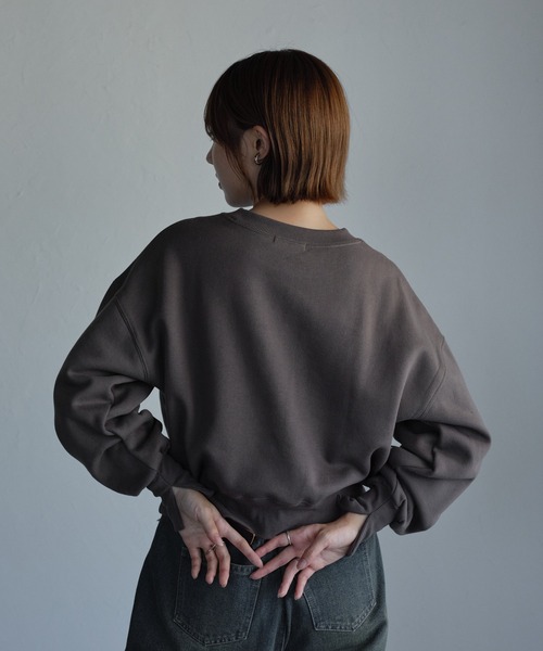 Andwang 完売品　キラキラスウェット(スコート) alexander wang - 【ラスト1点】CREWNECK PULLOVER W/ REVERSE