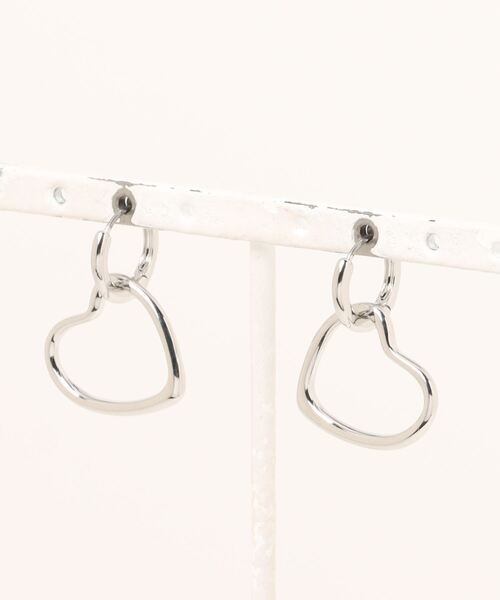 LOWRYS FARM（ローリーズファーム）の「２ＷＡＹフープピアス　 150540（ピアス（両耳用）・レディース・グレー/グレー系その他・FREE）」の2枚目の写真