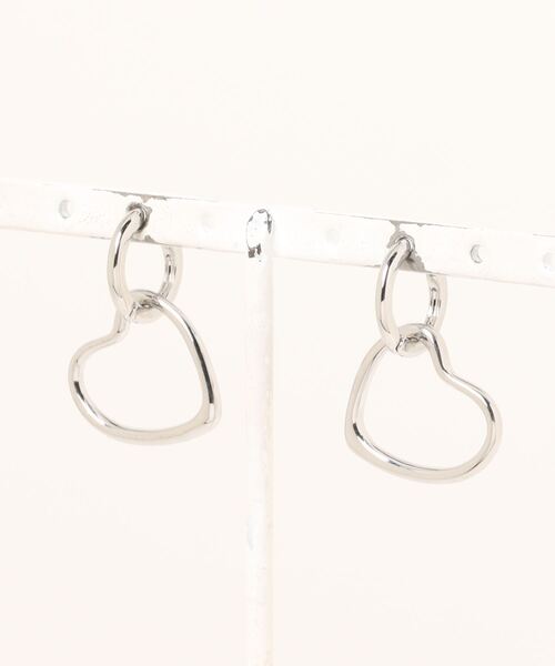 LOWRYS FARM（ローリーズファーム）の「２ＷＡＹフープピアス　 150540（ピアス（両耳用）・レディース・グレー/グレー系その他・FREE）」の3枚目の写真