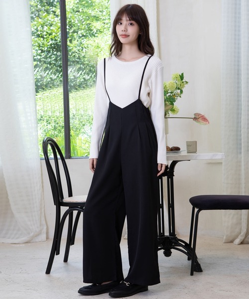 attiree(アティレー)の「【4色展開M/Lサイズ】洗える クルーネックリブニット(ニット/セーター・レディース・ホワイト系その他/ブラック系その他/アイボリー/ブラック・MEDIUM/LARGE)」の12枚目の写真