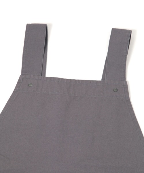 studio CLIP（スタディオクリップ）の「【Orneko BY CLIP】着心地らくらくワークエプロン（エプロン・レディース・グレー/ベージュ・FREE）」の7枚目の写真