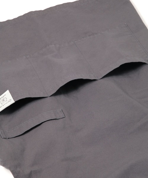 studio CLIP（スタディオクリップ）の「【Orneko BY CLIP】着心地らくらくワークエプロン（エプロン・レディース・グレー/ベージュ・FREE）」の9枚目の写真