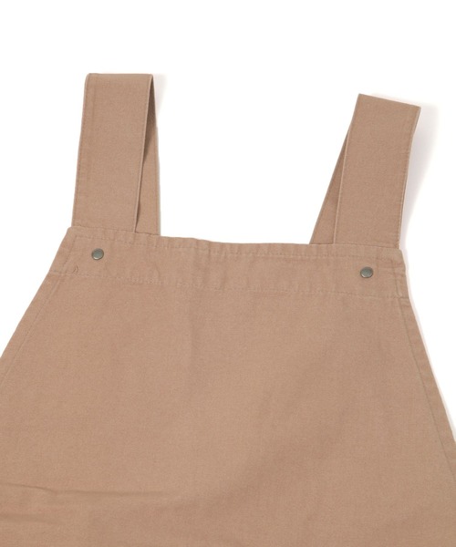 studio CLIP（スタディオクリップ）の「【Orneko BY CLIP】着心地らくらくワークエプロン（エプロン・レディース・グレー/ベージュ・FREE）」の13枚目の写真