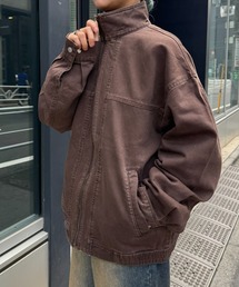 CIAOPANIC TYPY | 12.5ozビックシルエットデニムスタンドZIPジャケット(デニムジャケット)