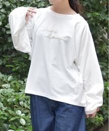 axes femme | アソートロゴドルマンＴシャツ(Tシャツ/カットソー)