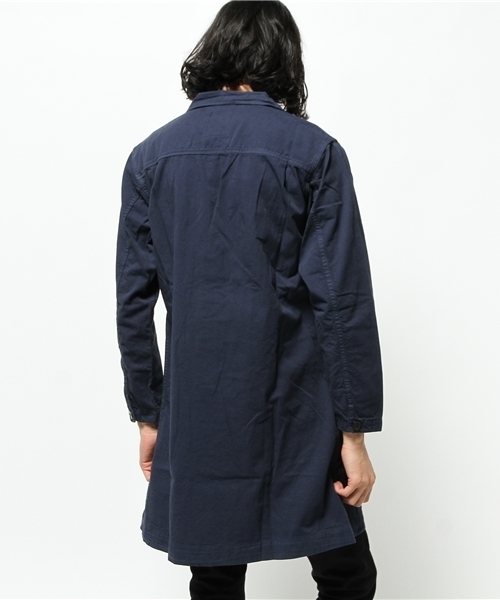 SHIPS JET BLUE(シップスジェットブルー)の「BLUE DE PANAME: エクスクルーシブ ショップコート(その他アウター・メンズ・ネイビー・MEDIUM/SMALL/X-SMALL)」の10枚目の写真