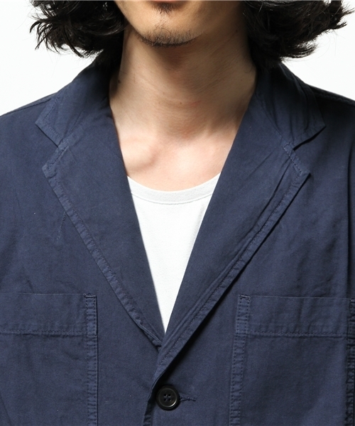SHIPS JET BLUE(シップスジェットブルー)の「BLUE DE PANAME: エクスクルーシブ ショップコート(その他アウター・メンズ・ネイビー・MEDIUM/SMALL/X-SMALL)」の3枚目の写真