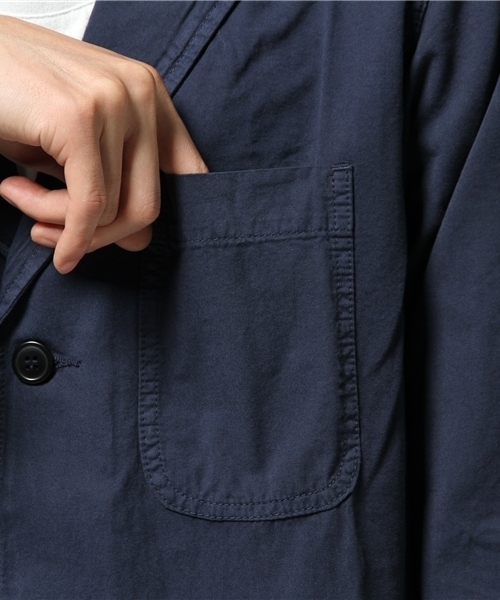 SHIPS JET BLUE(シップスジェットブルー)の「BLUE DE PANAME: エクスクルーシブ ショップコート(その他アウター・メンズ・ネイビー・MEDIUM/SMALL/X-SMALL)」の4枚目の写真