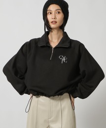 LAKOLE | 刺繍ロゴハーフZIPプルオーバー / 151737(スウェット)