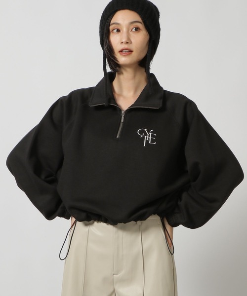 専用　リクエスト品 セール】刺繍ロゴハーフZIPプルオーバー / 151737（スウェット