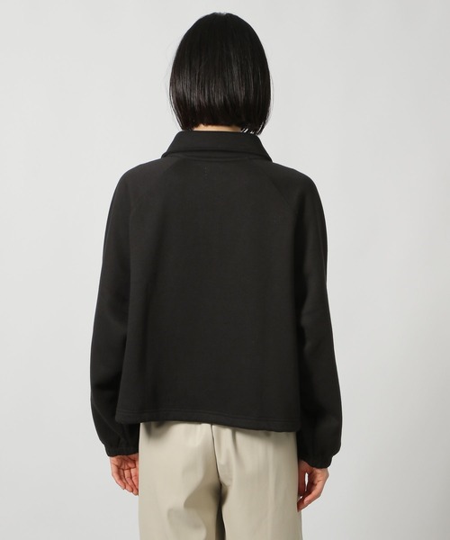 LAKOLE（ラコレ）の「刺繍ロゴハーフZIPプルオーバー / 151737（スウェット・レディース・ボルドー/オートミール/グレー/ブラック・FREE）」の21枚目の写真