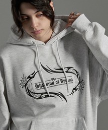 【CIYOT】グラフィック刺繍ビッグプルオーバーパーカー