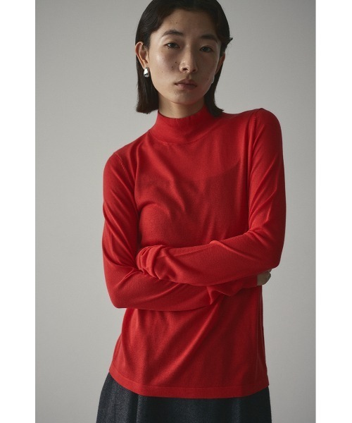 バックストリングスムースニット（ニット/セーター）｜STYLEMIXER