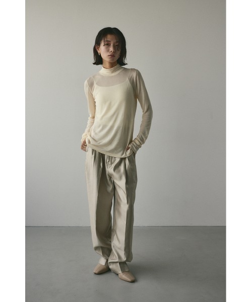 バックストリングスムースニット（ニット/セーター）｜STYLEMIXER