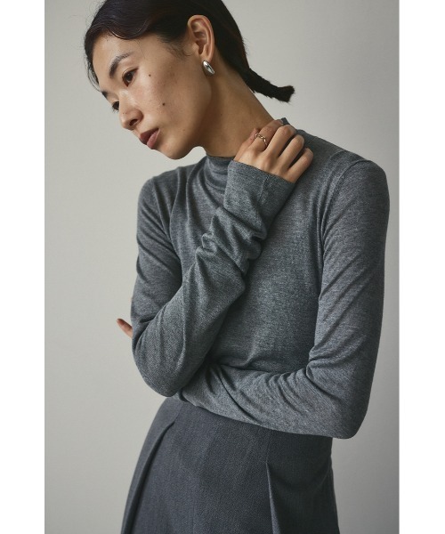 バックストリングスムースニット（ニット/セーター）｜STYLEMIXER