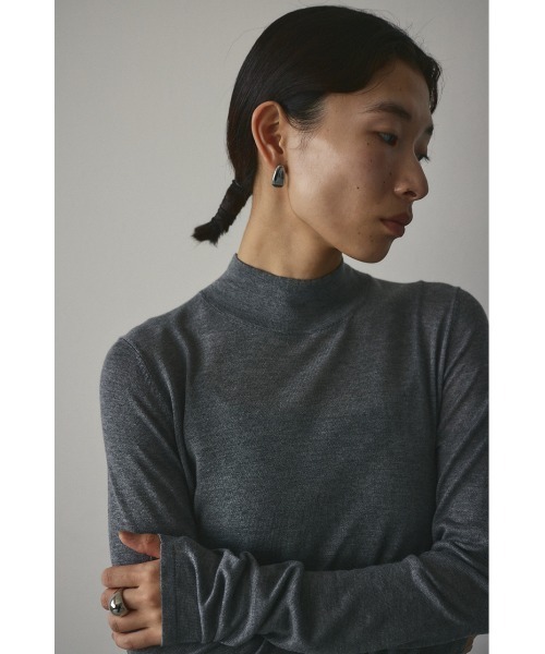 スムースニット他 バックストリングスムースニット（ニット/セーター