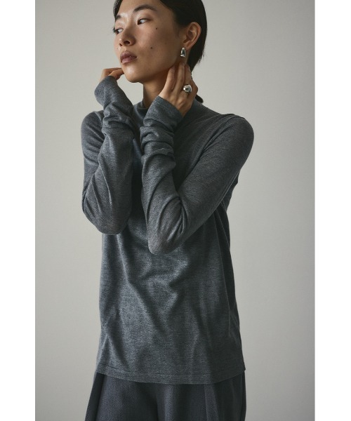 スムースニット他 バックストリングスムースニット（ニット/セーター