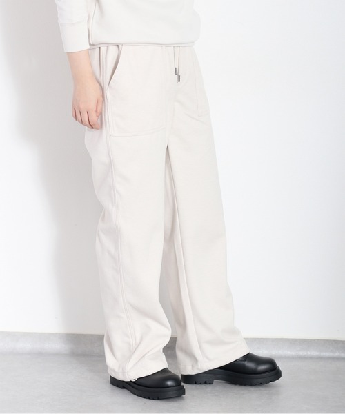 cepo（セポ）の「ツイルジャージーイージーパンツ（その他パンツ・レディース・チャコール/グレー/オフホワイト・M）」の7枚目の写真