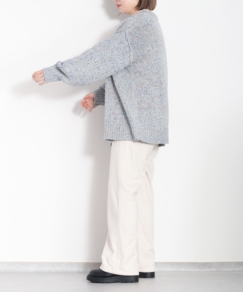cepo（セポ）の「ツイルジャージーイージーパンツ（その他パンツ・レディース・チャコール/グレー/オフホワイト・M）」の13枚目の写真