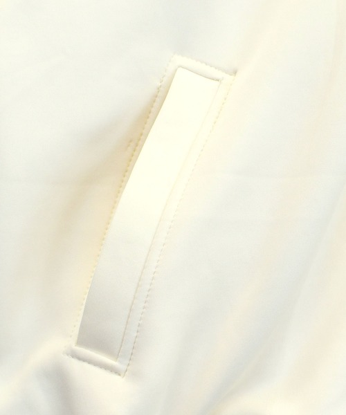 おしゃれスタ(オシャレスタ)の「【Soupy Soupy】sleeve line one point logo track jacket/袖ライン ワンポイント 刺繍 トラックジャケット オーバーサイズ メンズ レディース(ジャージ・メンズ・ネイビー/ブラウン/オフホワイト・L/M)」の10枚目の写真