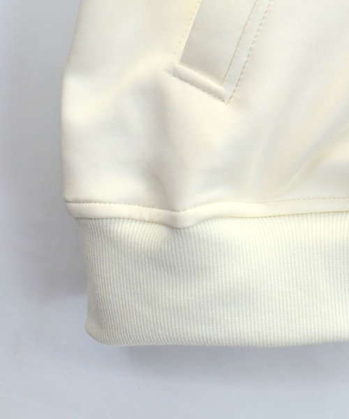 おしゃれスタ(オシャレスタ)の「【Soupy Soupy】sleeve line one point logo track jacket/袖ライン ワンポイント 刺繍 トラックジャケット オーバーサイズ メンズ レディース(ジャージ・メンズ・ネイビー/ブラウン/オフホワイト・L/M)」の11枚目の写真