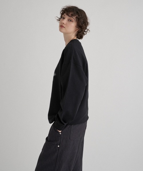 WISH FOR EVER(ウィッシュフォーエバー)の「DRAWCODE GRAPHIC FACE SWEAT/ドローコードグラフィックフェイススウェット(スウェット・メンズ・ブラック/ライトグレー/ネイビー・SMALL/MEDIUM/LARGE)」の18枚目の写真