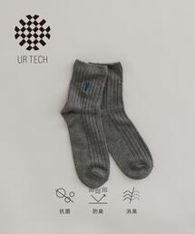 URBAN RESEARCH | 『UR TECH』ワイドリブ刺しゅうソックス(ソックス/靴下)