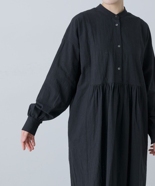 かぐれ（カグレ）の「コットンギャザーワンピース（ワンピース・レディース・ブラック/オフホワイト・1）」の20枚目の写真