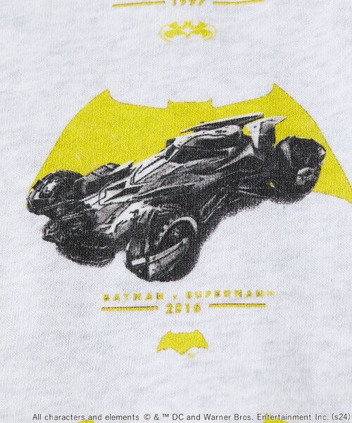 FREAK'S STORE（フリークスストア）の「SCREENSTARS/スクリーンスターズ バットマン BATMOBIILE SWEAT/プリント クルーネック スウェット（スウェット・メンズ・ライトグレー/チャコールグレー・LARGE/MEDIUM）」の8枚目の写真