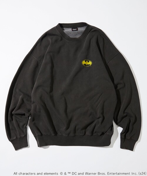 FREAK'S STORE（フリークスストア）の「SCREENSTARS/スクリーンスターズ バットマン BATMOBIILE SWEAT/プリント クルーネック スウェット（スウェット・メンズ・ライトグレー/チャコールグレー・LARGE/MEDIUM）」の12枚目の写真
