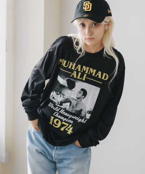 セール】M.Ali_Men's L/S T-shirts 長袖Tシャツ ロンT（Tシャツ