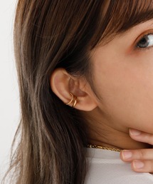 JewCas（ジュアキャス）の「【金属アレルギー対応ノットアレプラス】コンパクトステンレスイヤカフ[NOP0084]（イヤーカフ）」