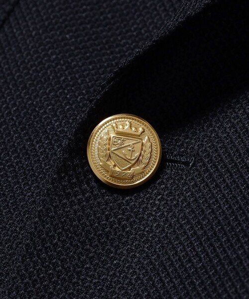 BEAMS F(ビームスエフ)の「HANDMADE SAVILE CLIFFORD ウールモヘヤ ダブルブレスト ブレザー(テーラードジャケット・メンズ・ネイビー・44/50/48/46)」の7枚目の写真