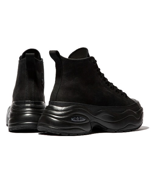 CONVERSE(コンバース)の「CONVERSE LEATHER ALL STAR (R) SURGETRAINER HI(コンバース レザー オールスター (R) サージトレーナー HI)(スニーカー・メンズ・ブラック系・23cm/23.5cm/24cm/24.5cm/25.5cm/26cm/25cm/26.5cm/28cm/29cm)」の8枚目の写真