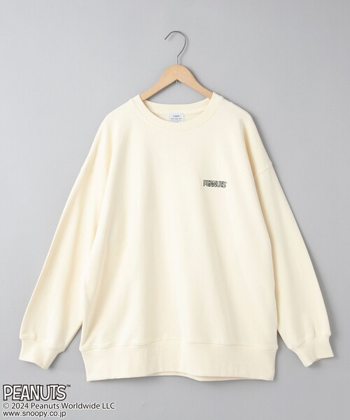 coen(コーエン)の「PEANUTS(ピーナッツ)×coen 裏毛クルーネックスウェット(Tシャツ/カットソー・レディース・ライトグレー/ダークグレー/ライトブルー/クリーム・M/L)」の21枚目の写真