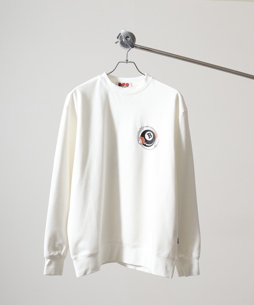 A.T,C in the attic homme(エーティーシーインジアティックオム)の「A.T,C in the attic homme ビリヤードヘッドホンイラスト トレーナー(スウェット・メンズ・ブラック/ホワイト・L/M)」の15枚目の写真