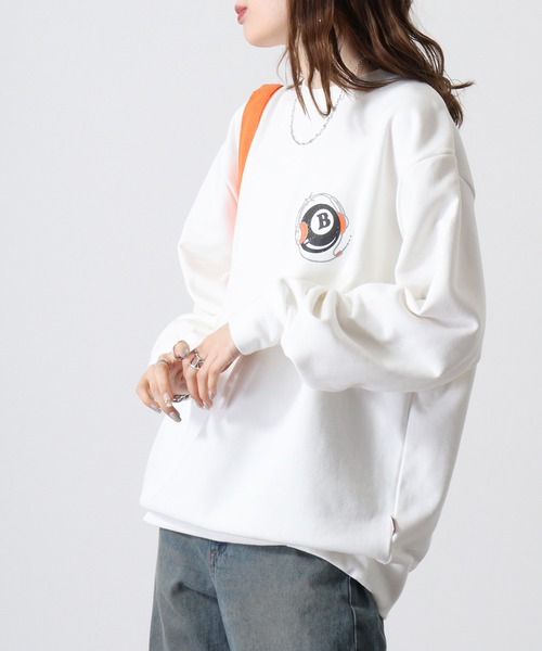 A.T,C in the attic homme(エーティーシーインジアティックオム)の「A.T,C in the attic homme ビリヤードヘッドホンイラスト トレーナー(スウェット・メンズ・ブラック/ホワイト・L/M)」の22枚目の写真
